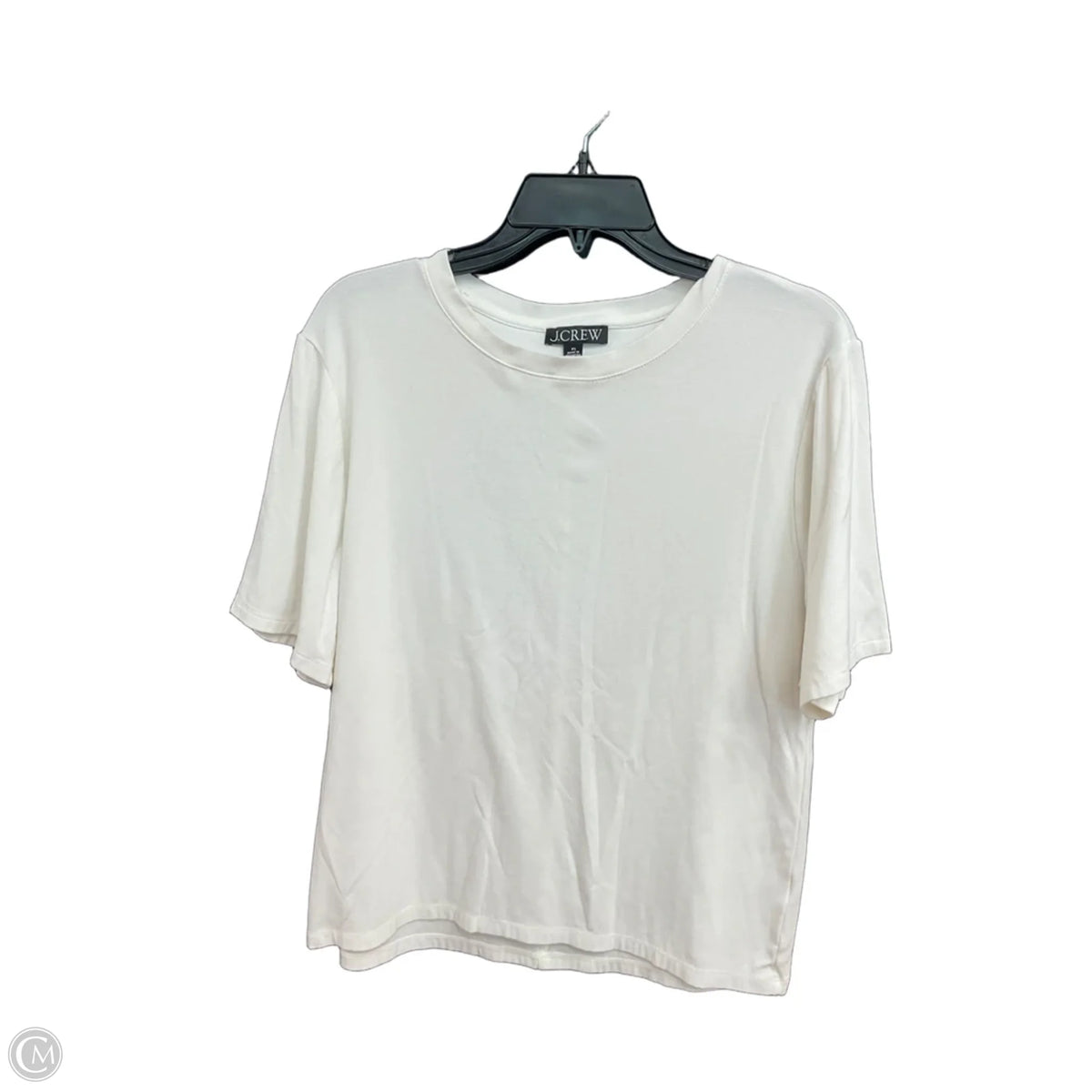 Top Short Sleeve Basic By J. Crew In White, Size: Xl