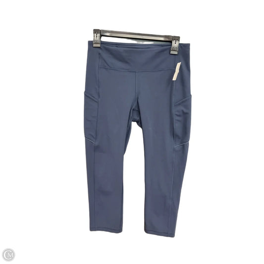 Athletic Leggings By Lululemon In Navy, Size: M
