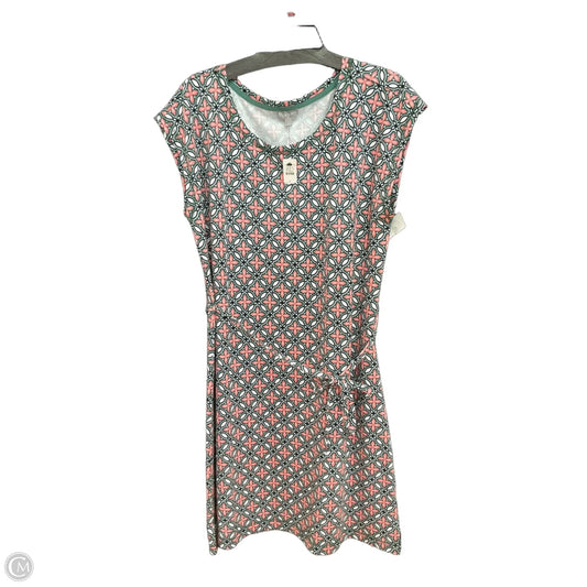 Dress Casual Midi By Talbots In Multi-colored, Size: L