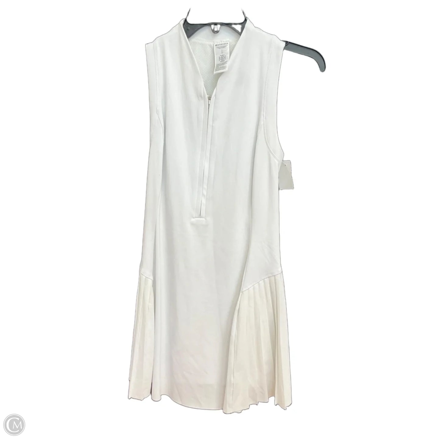 Athletic Dress By Athleta In White, Size: S