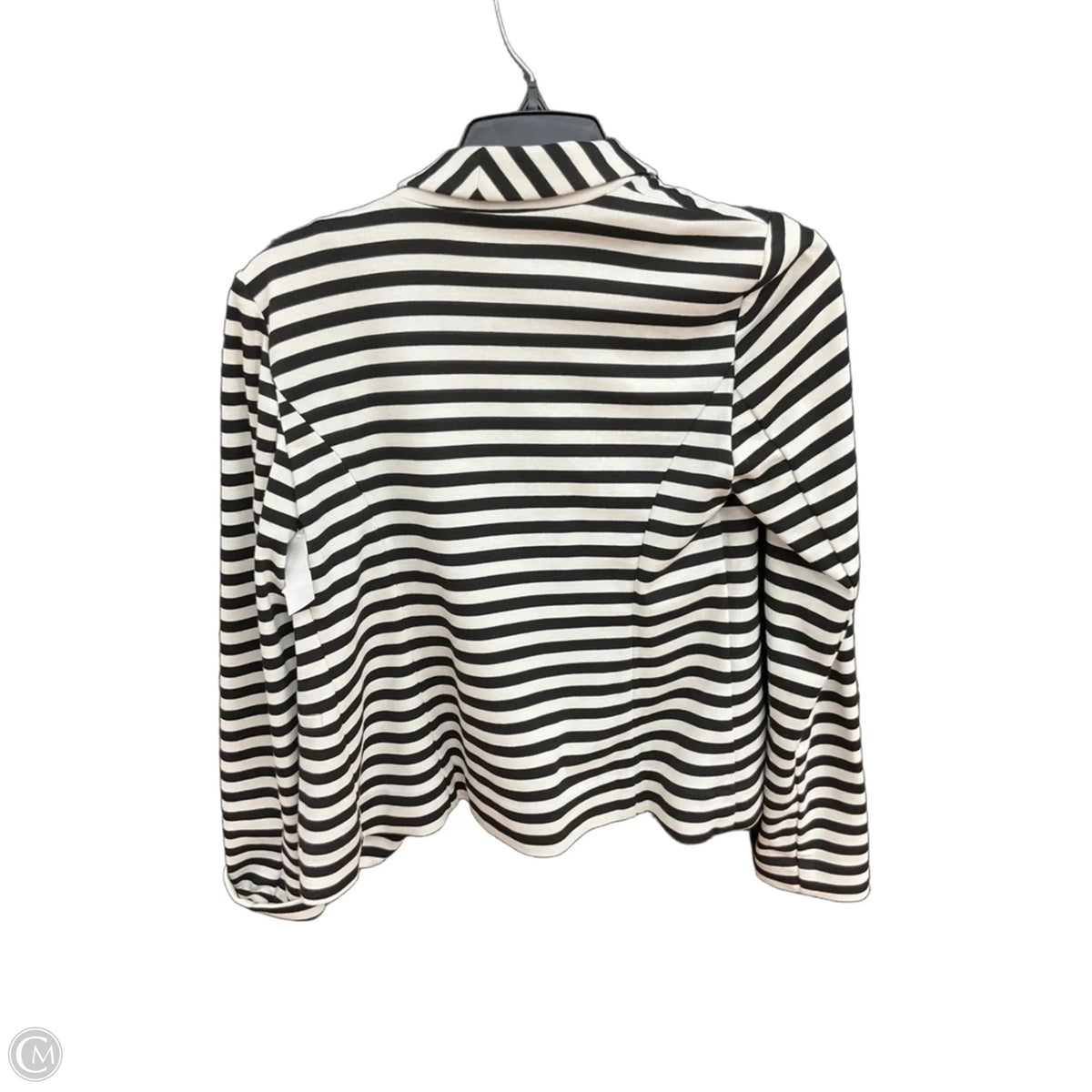 Blazer By Loft In Striped Pattern, Size: Xs