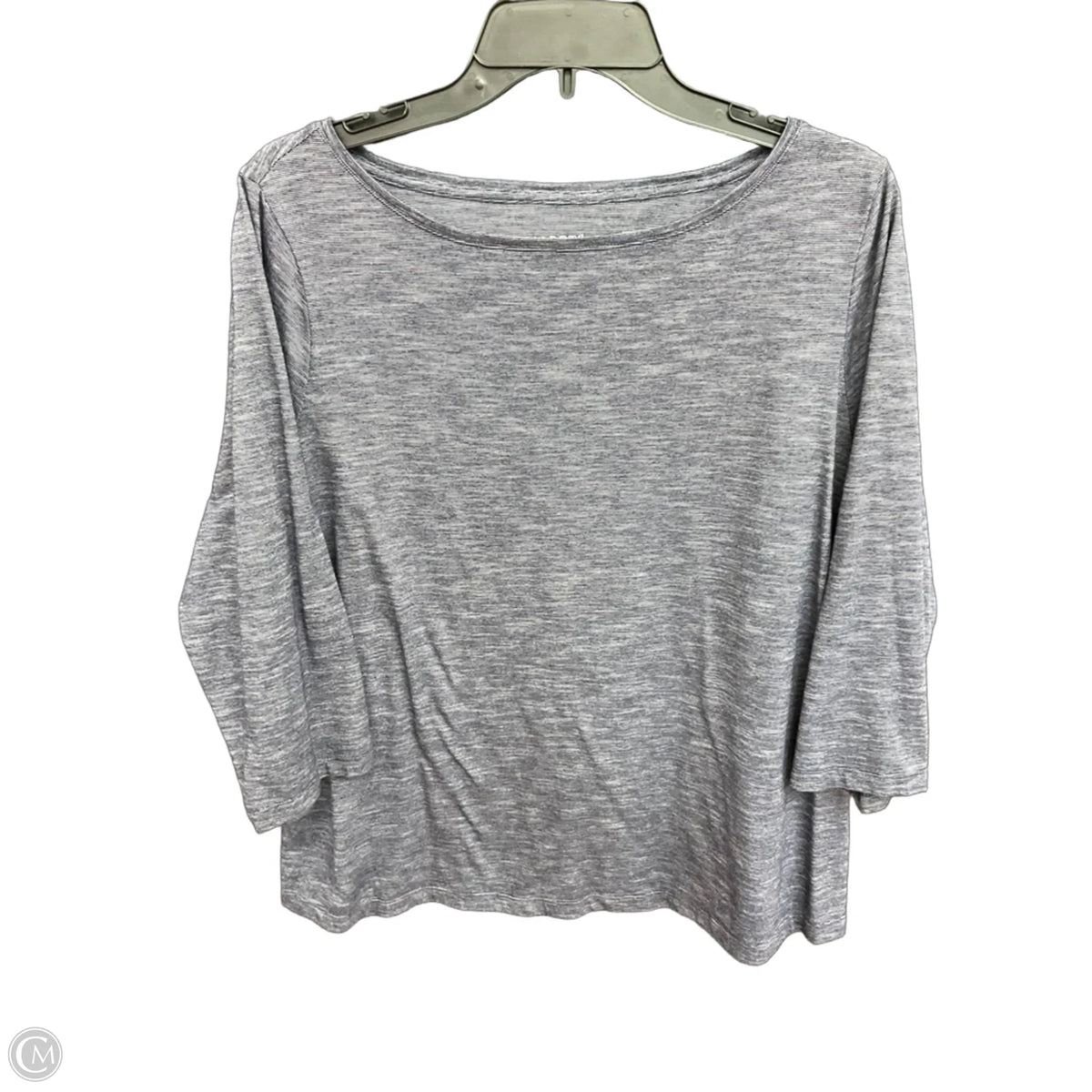 Top 3/4 Sleeve By Talbots In Navy, Size: 2x