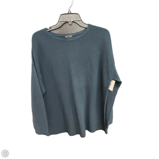 Top Long Sleeve By J. Jill In Green, Size: Xl