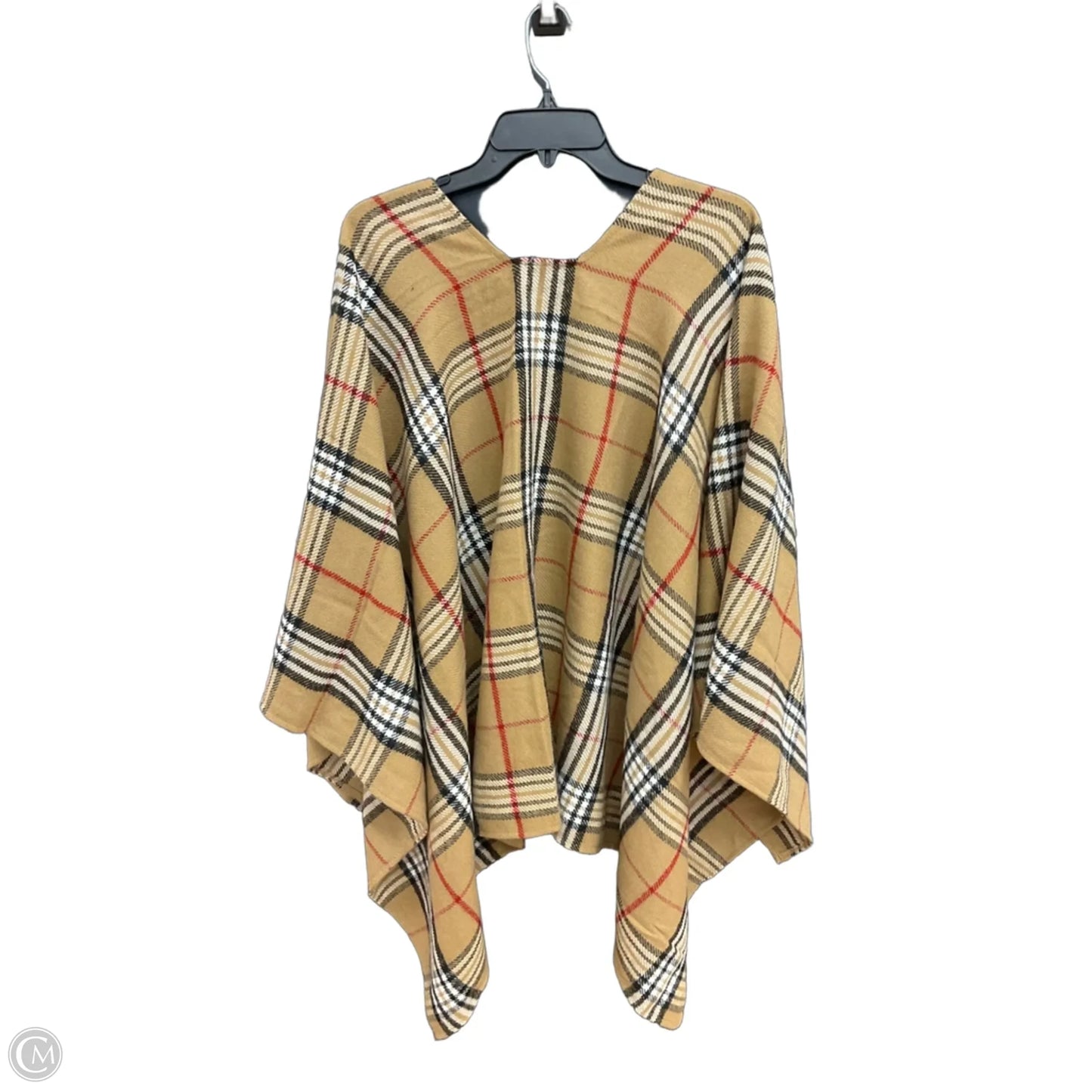 Shawl By Clothes Mentor In Tan, Size: Osfm