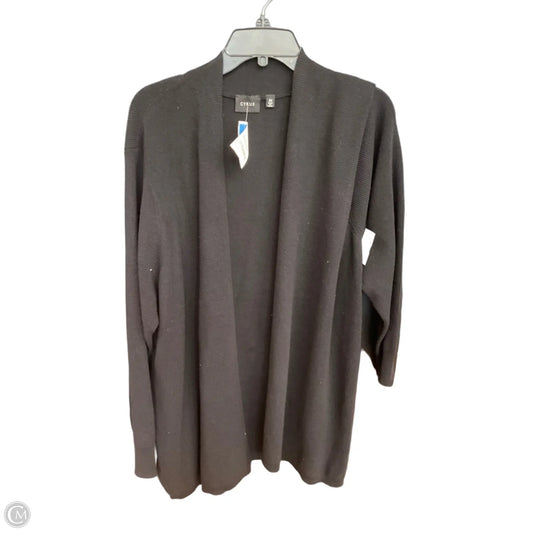 Cardigan By Cyrus In Black, Size: 3x