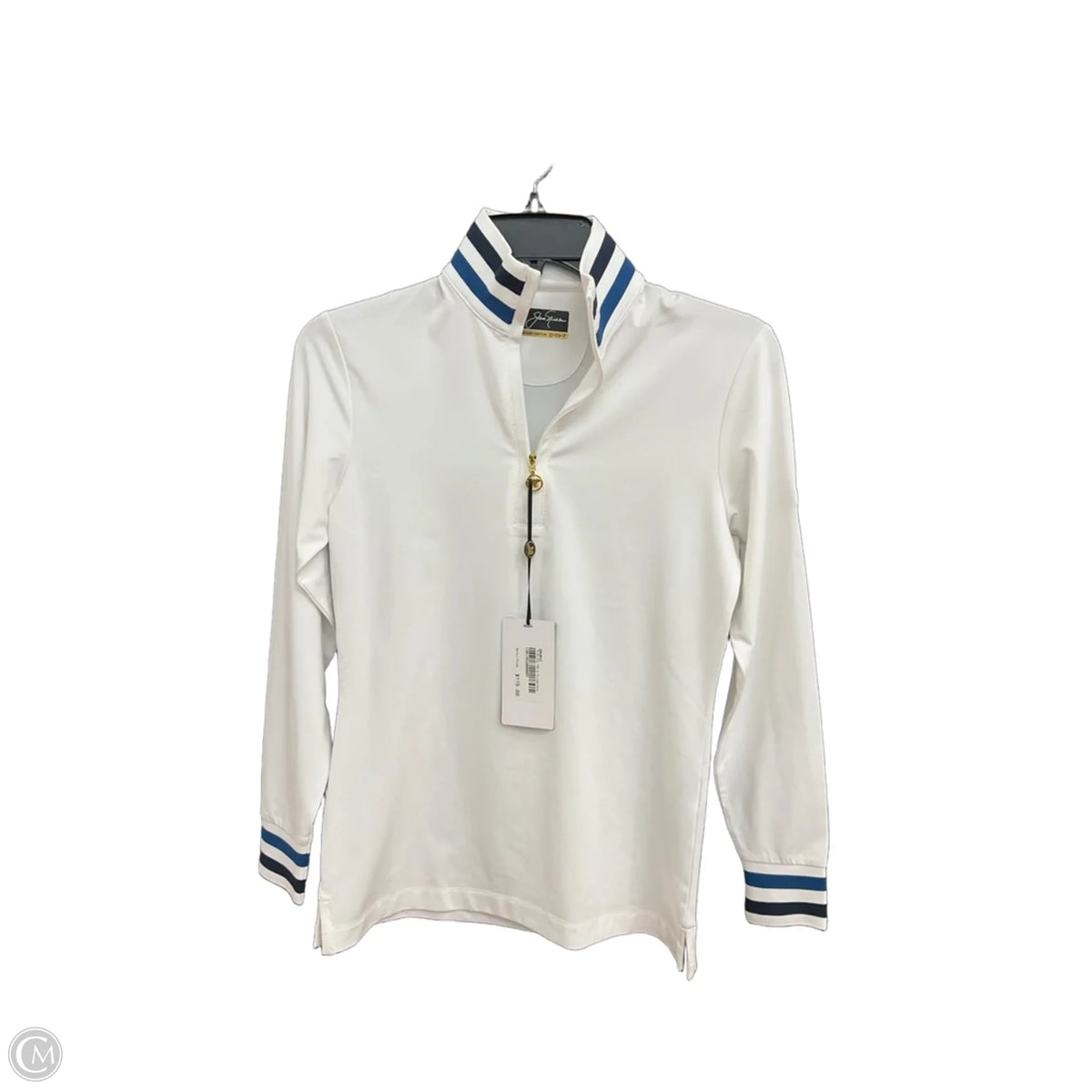 Athletic Jacket By Cmc In White, Size: Xs