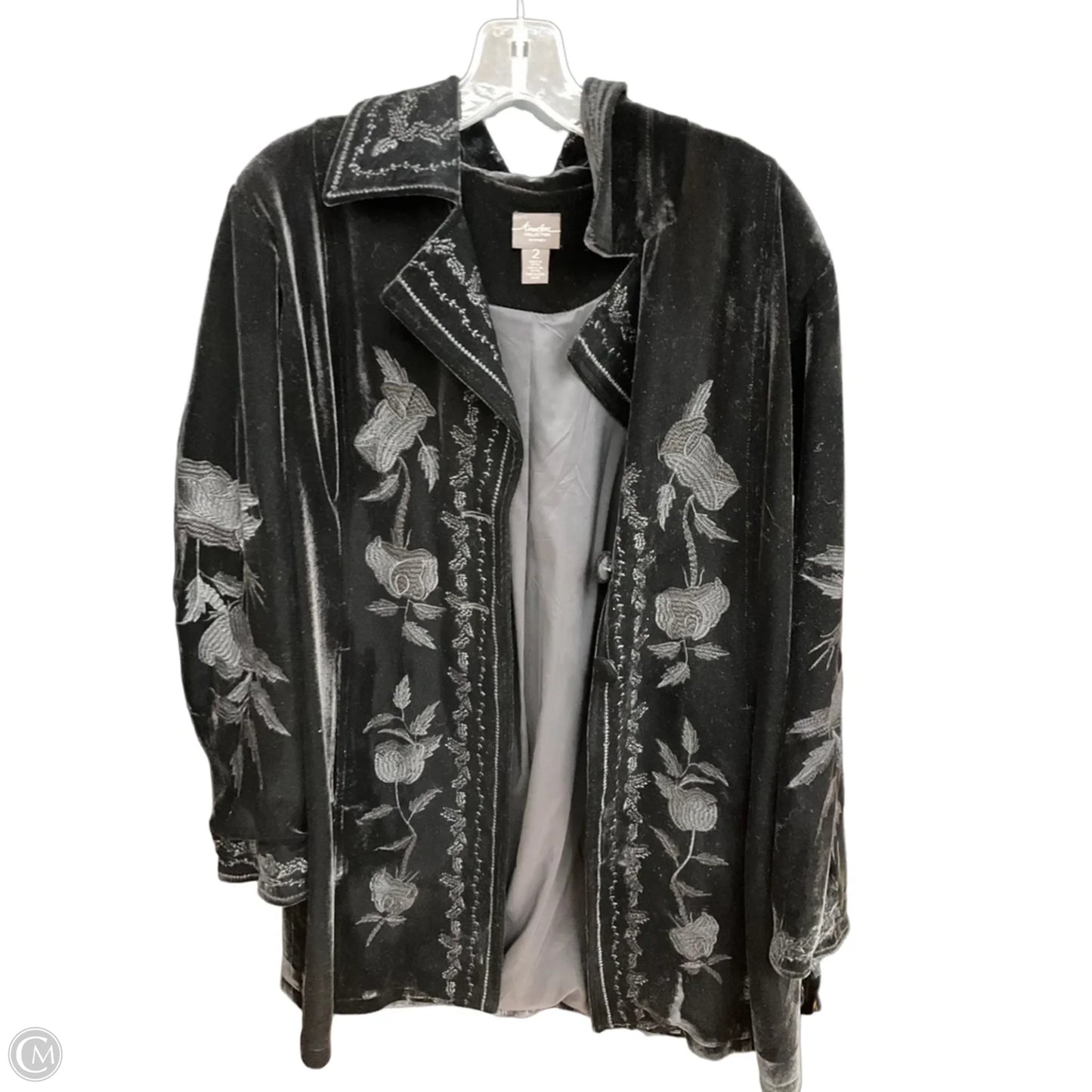 Jacket Other By Chicos In Black, Size: L