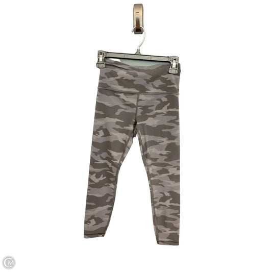 Athletic Leggings By Athleta In Camouflage Print, Size: Xsp
