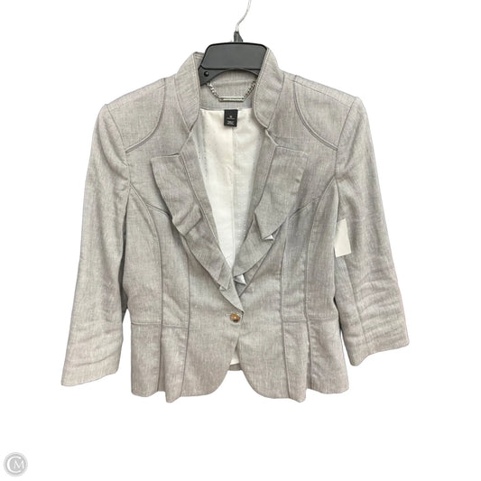 Blazer By White House Black Market In Grey, Size: M