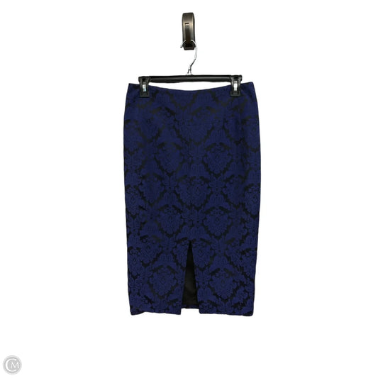 Skirt Midi By Ted Baker In Blue, Size: 2