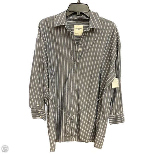 Dress Casual Short By Abercrombie And Fitch In Blue, Size: S
