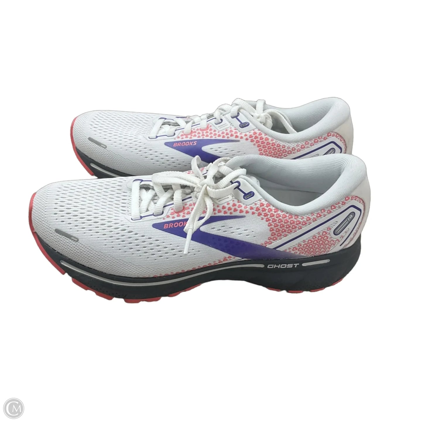 Shoes Athletic By Brooks In White, Size: 8.5