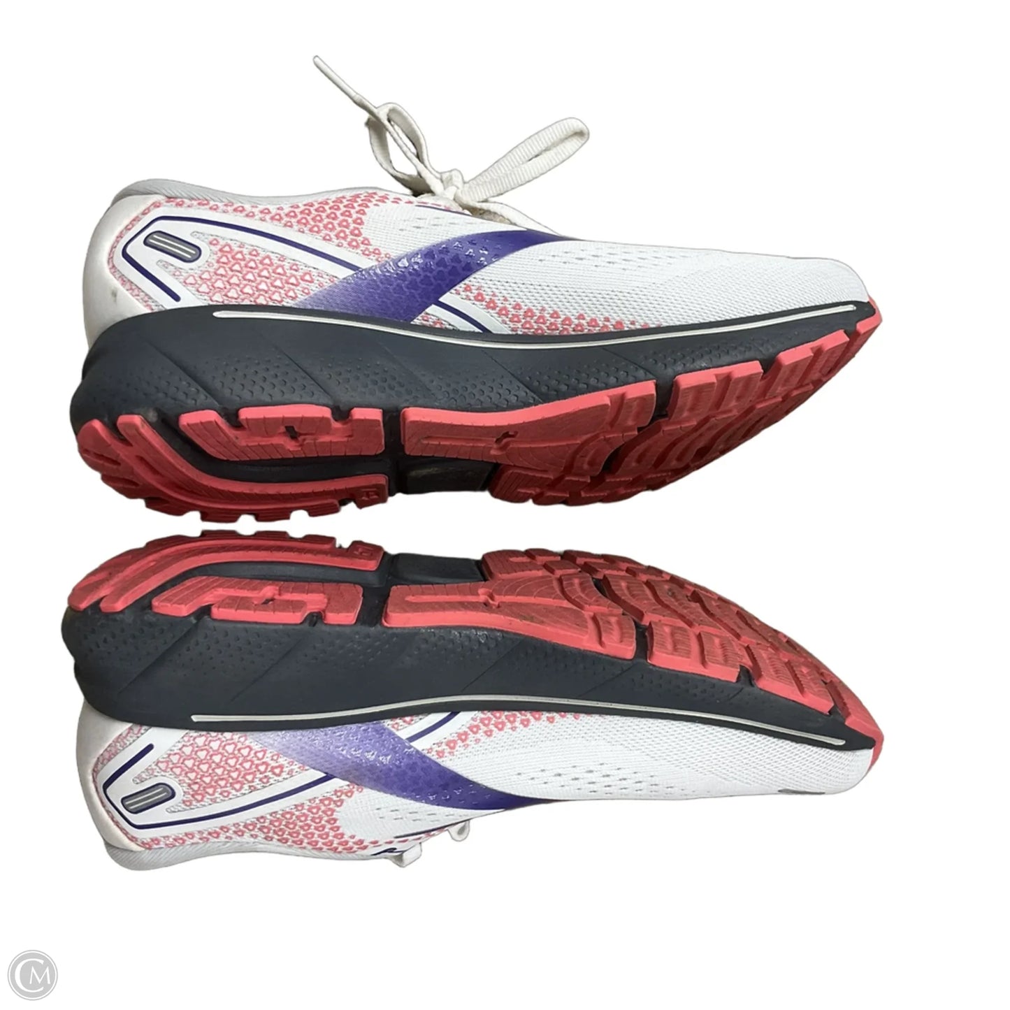 Shoes Athletic By Brooks In White, Size: 8.5