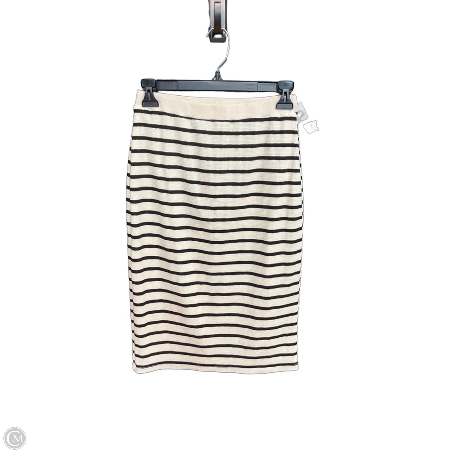 Skirt Midi By Atelier In Striped Pattern, Size: 2