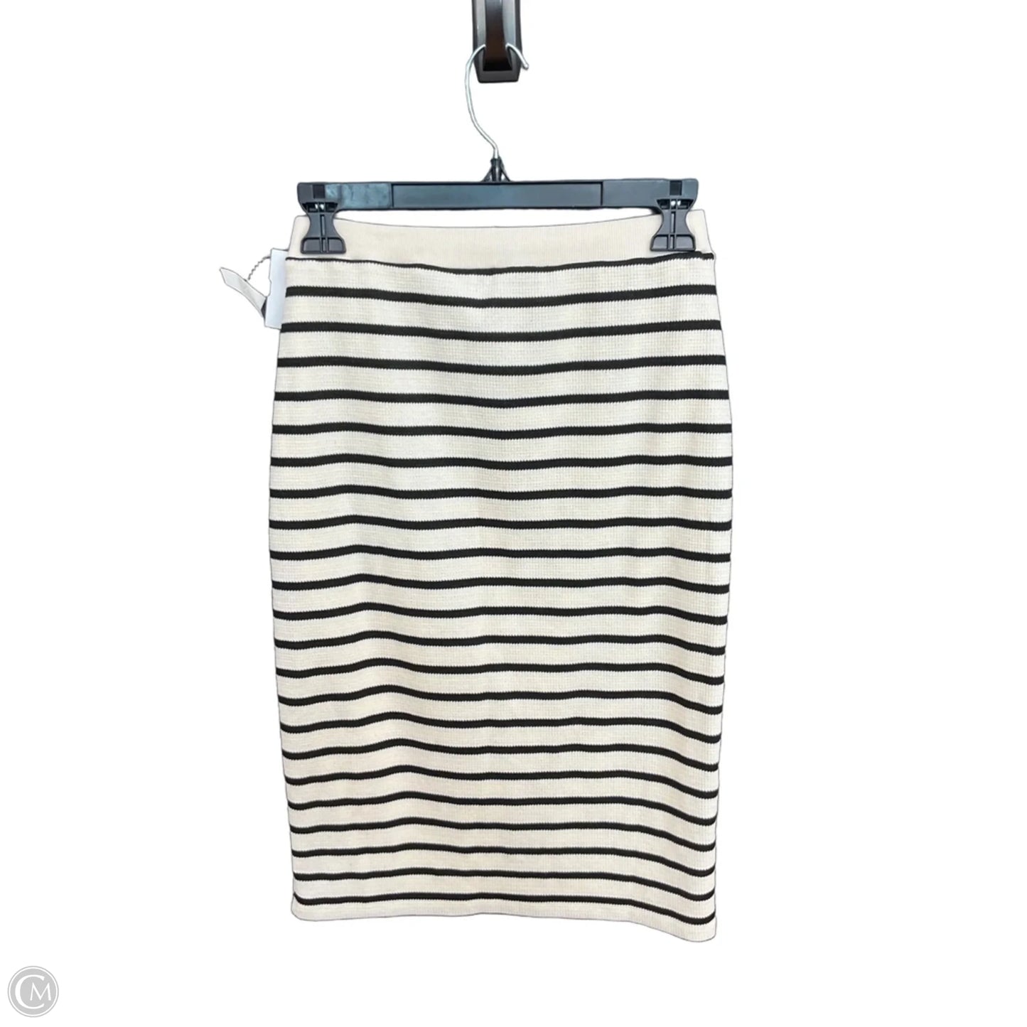 Skirt Midi By Atelier In Striped Pattern, Size: 2