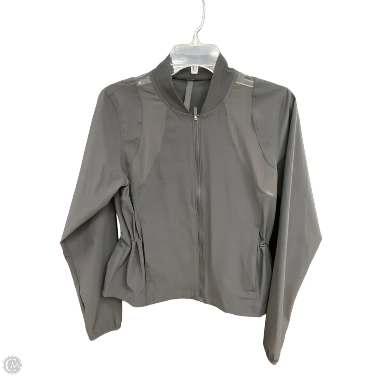 Athletic Jacket By Lululemon In Black, Size: S