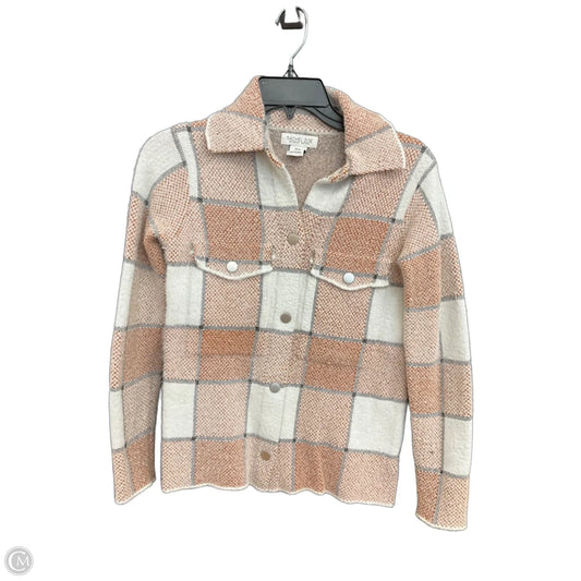 Cardigan By Rachel Zoe In Plaid Pattern, Size: Xs