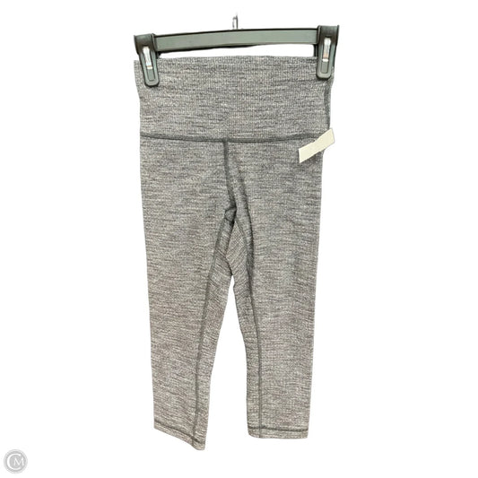 Athletic Leggings By Lululemon In Grey, Size: S