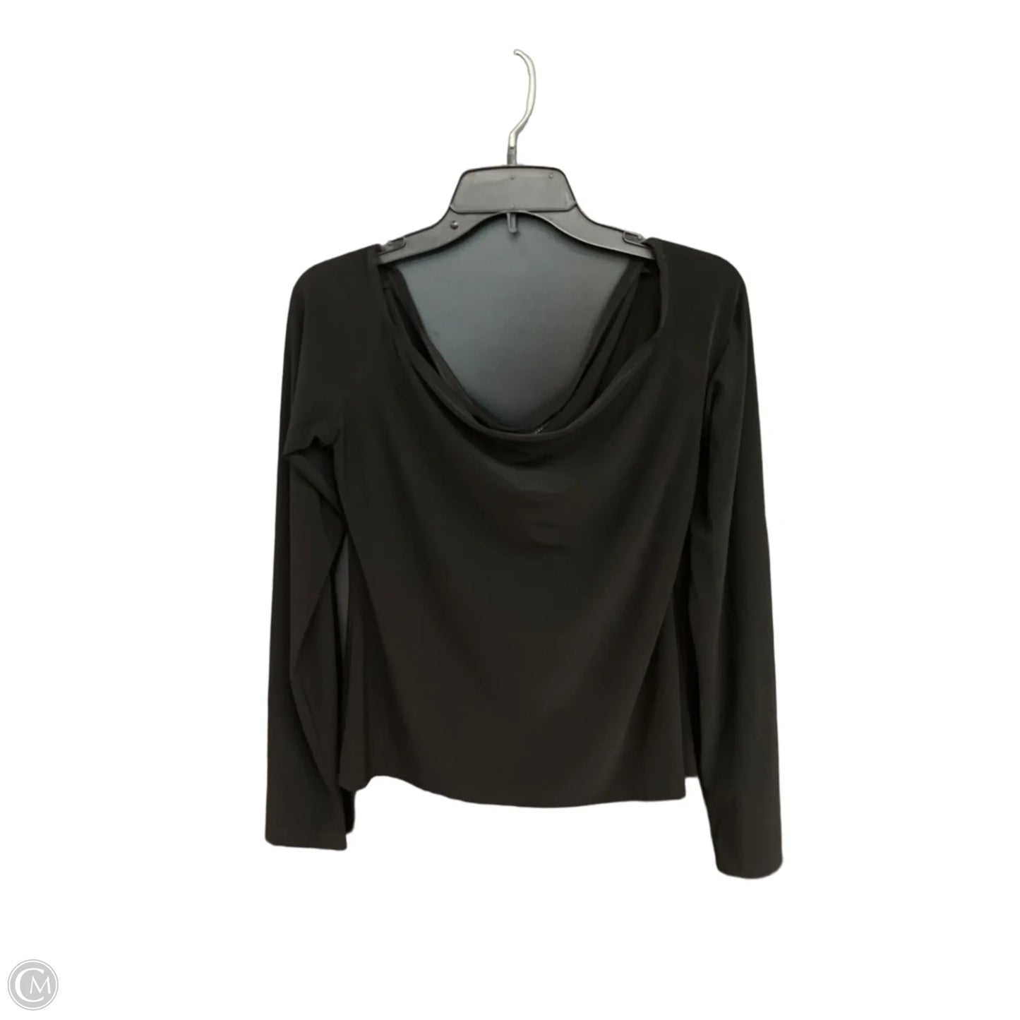 Top Long Sleeve Basic By Norma Kamali In Black, Size: Xl