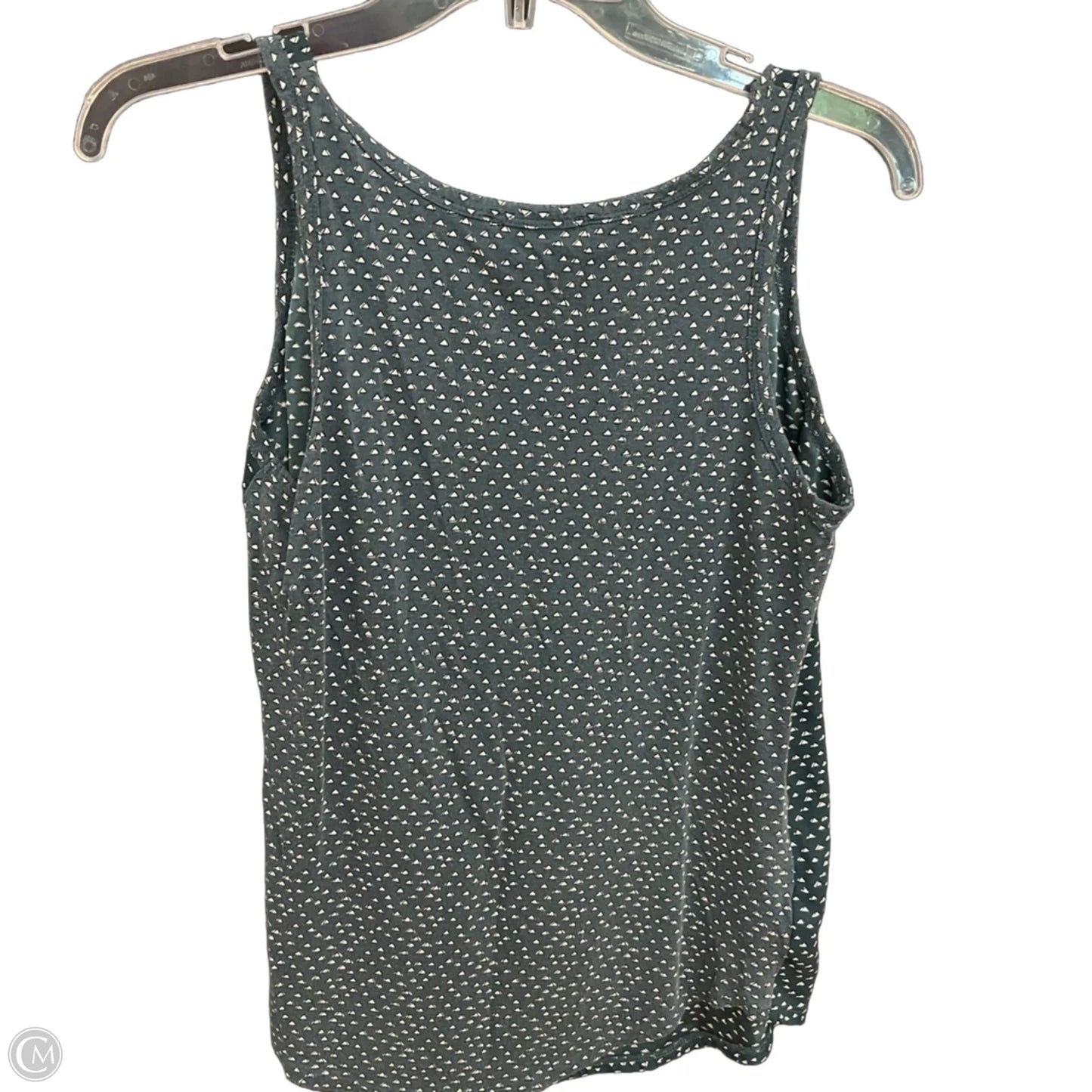 Top Sleeveless By Loft In Green, Size: S