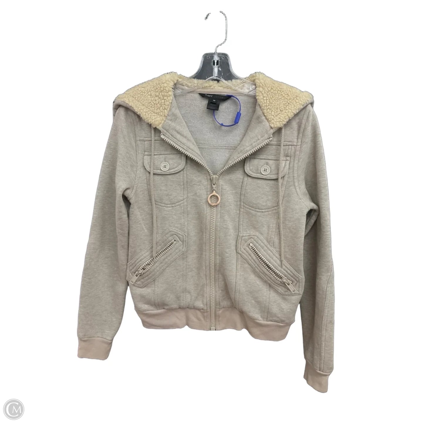 Jacket Luxury Designer By Marc Jacobs In Tan, Size: M