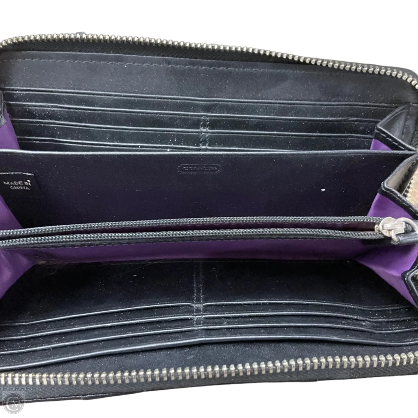 Wallet Designer By Coach, Size: Large