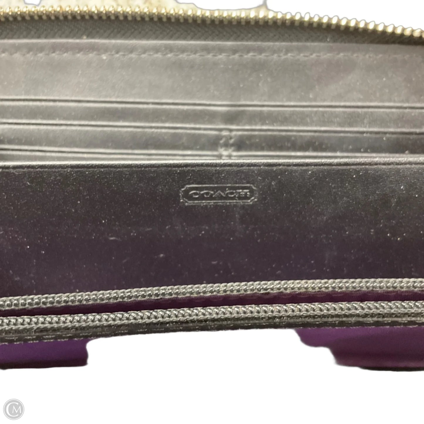 Wallet Designer By Coach, Size: Large