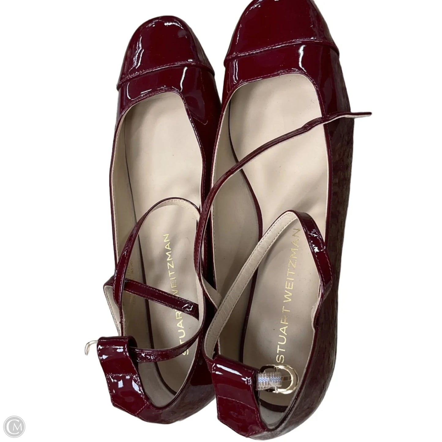Shoes Designer By Stuart Weitzman In Red, Size: 10