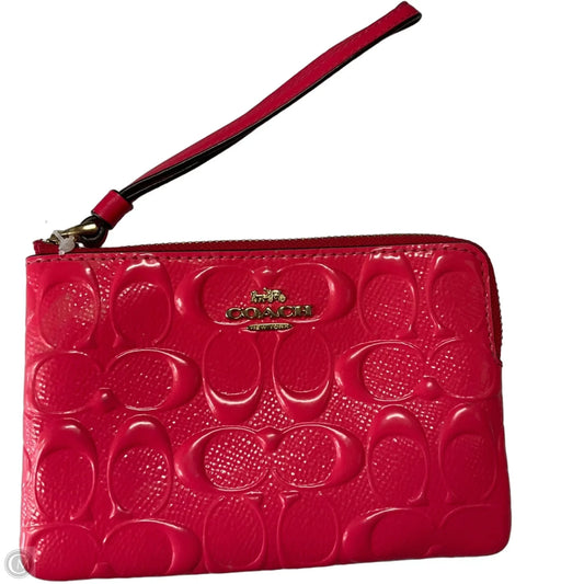 Wristlet Designer By Coach, Size: Small