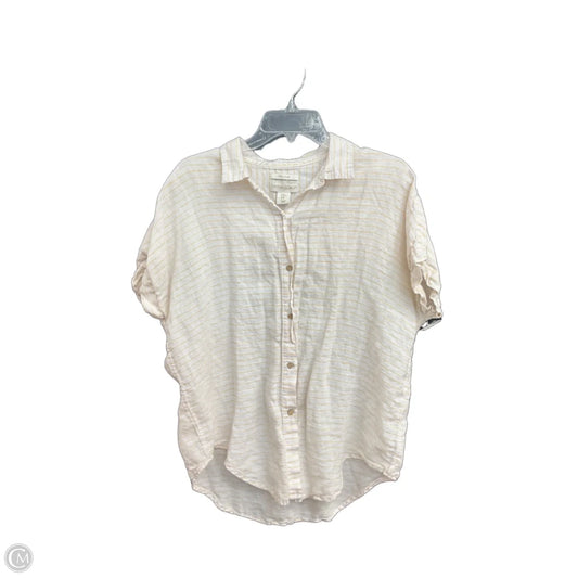 Top Short Sleeve By Cynthia Rowley In Striped Pattern, Size: M