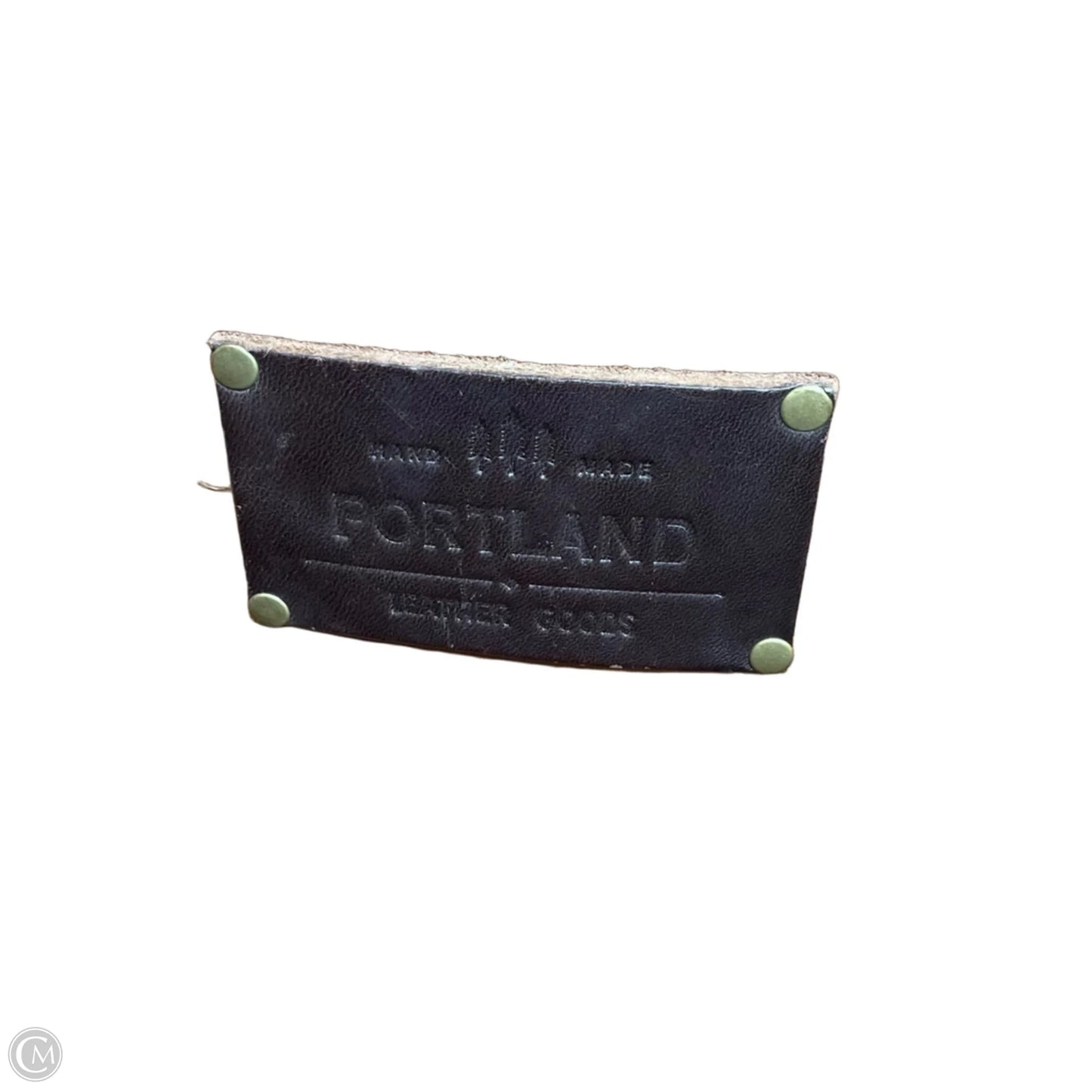 Handbag Leather By Portland Leather, Size: Large