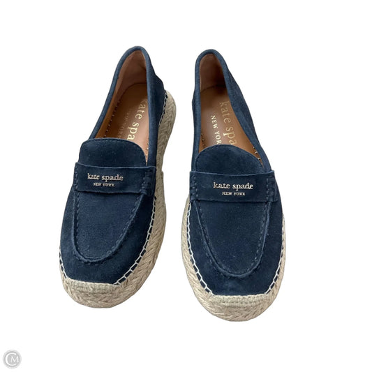 Shoes Designer By Kate Spade In Navy, Size: 6.5
