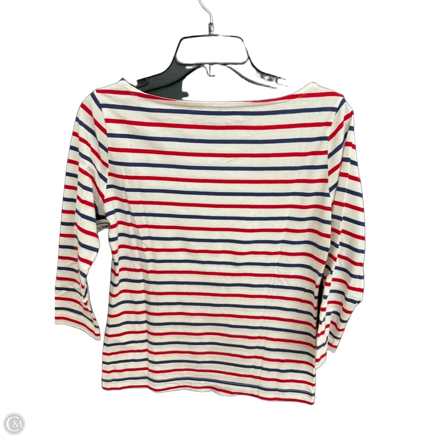 Top 3/4 Sleeve By Vineyard Vines In Striped Pattern, Size: Xs