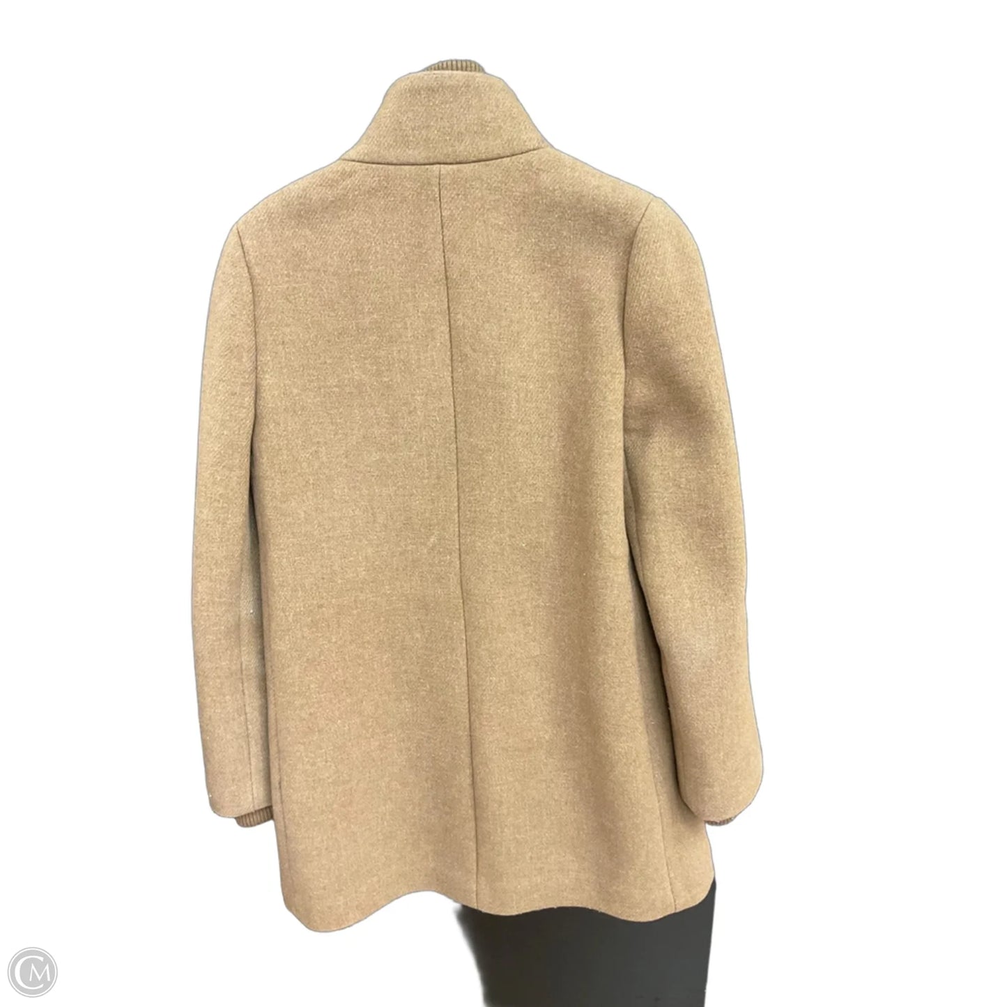 Coat Wool By J. Crew In Brown, Size: S