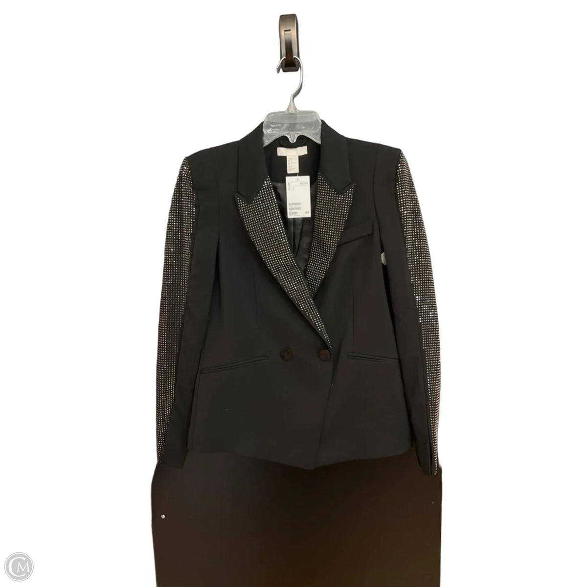 Blazer By H&m In Black, Size: Xs