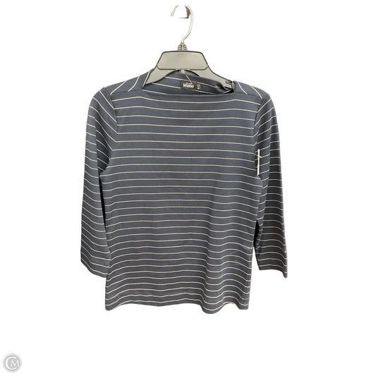 Top Long Sleeve Designer By Kate Spade In Navy, Size: S