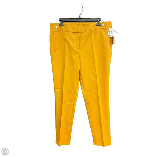 Pants Dress By Anne Klein In Yellow, Size: 12