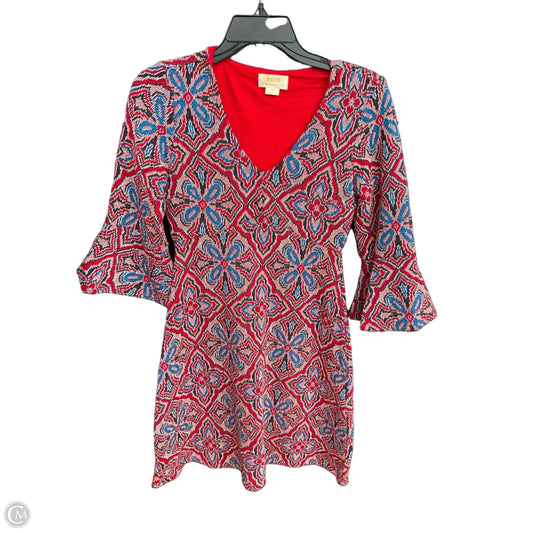 Dress Casual Short By Maeve In Red, Size: Xs