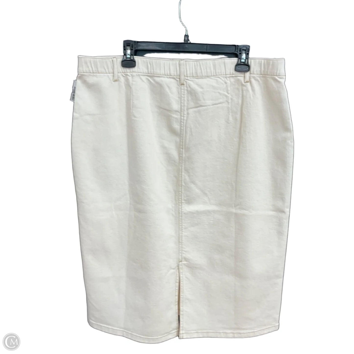 Skirt Midi By J. Jill In Cream, Size: 18