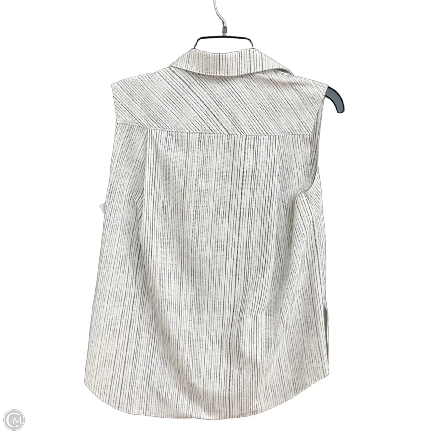 Blouse Sleeveless By Athleta In White, Size: Xs