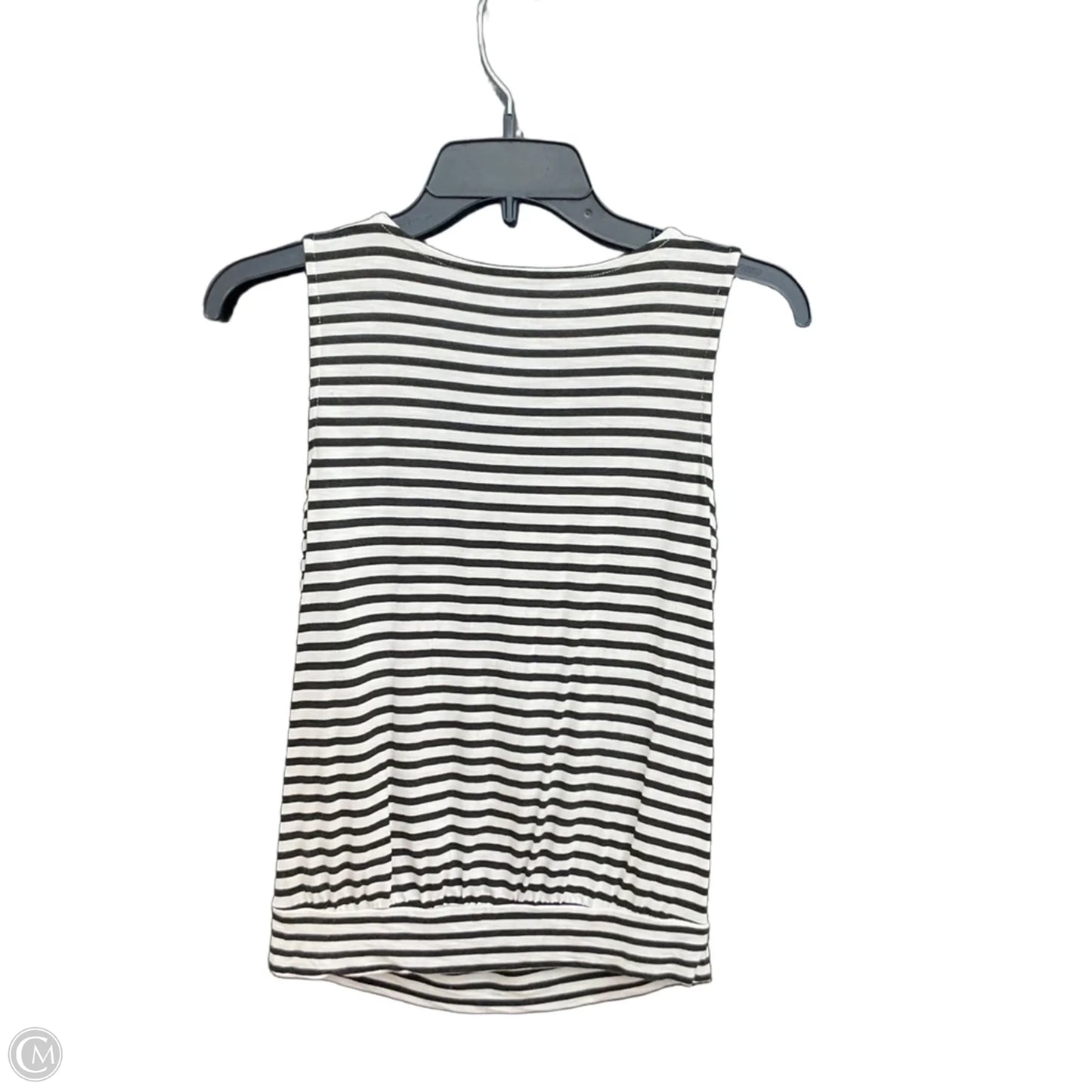 Top Sleeveless By Loft In Striped Pattern, Size: Xxs