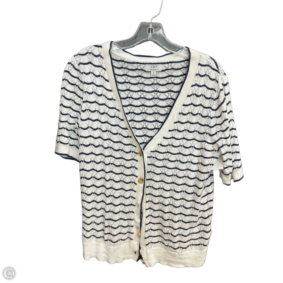 Cardigan By J. Crew In White, Size: M