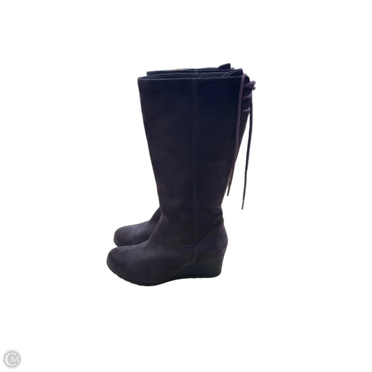 Boots Designer By Ugg In Purple, Size: 8