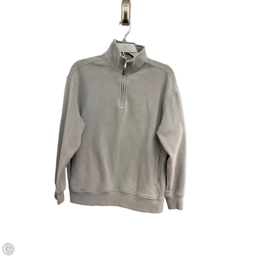 Athletic Top Long Sleeve Collar By Athleta In Grey, Size: Xxs