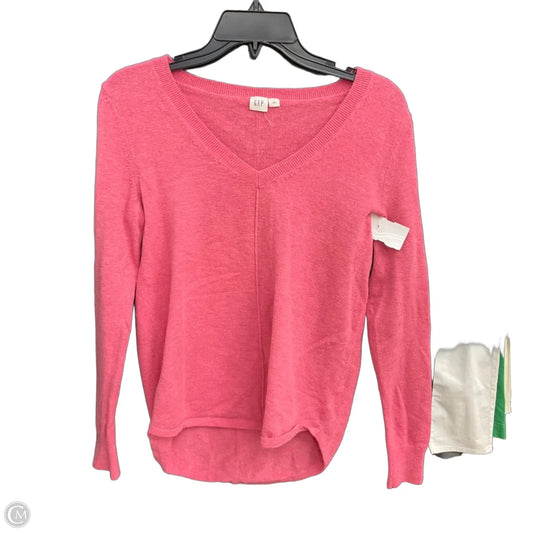Sweater By Gap In Pink, Size: S