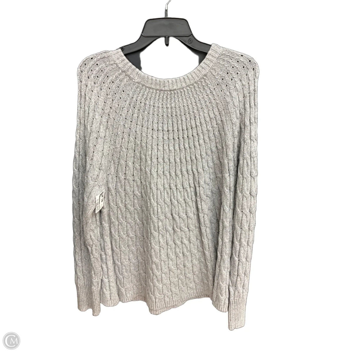 Sweater By Lane Bryant In Grey, Size: 2x