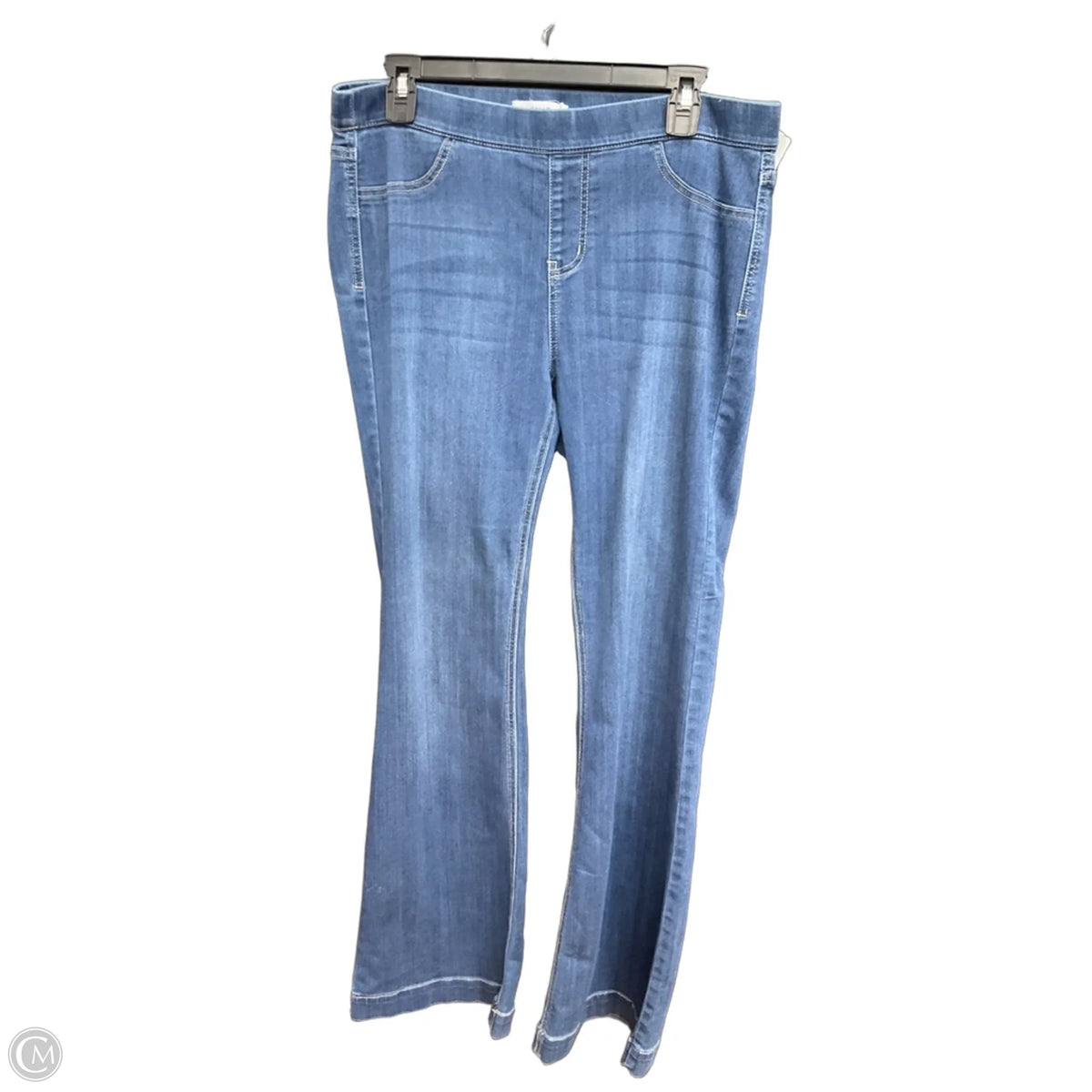 Jeans Boot Cut By Cello In Blue Denim, Size: 14