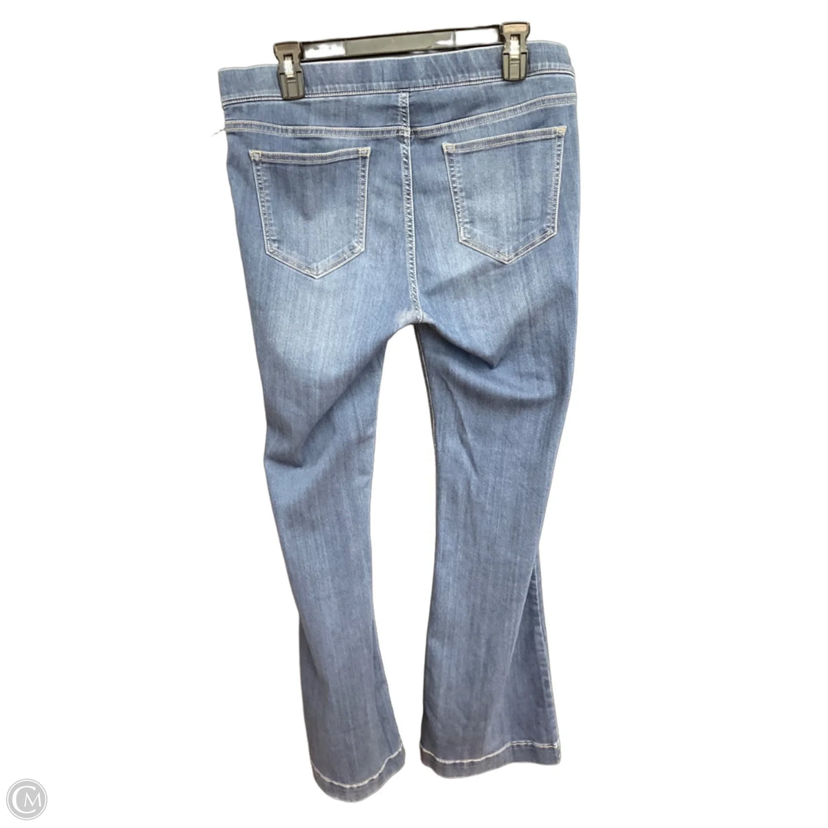 Jeans Boot Cut By Cello In Blue Denim, Size: 14
