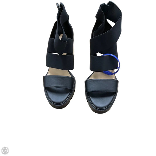 Sandals Luxury Designer By Christian Louboutin In Black, Size: 8.5