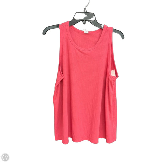 Top Sleeveless By Old Navy In Pink, Size: L